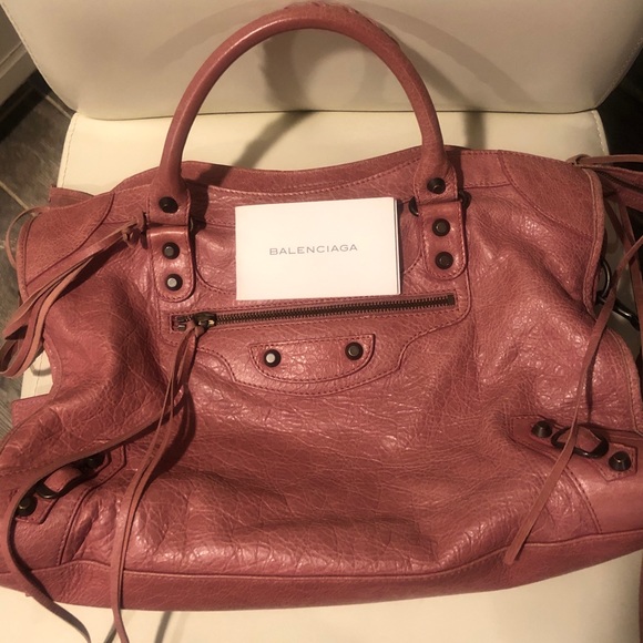 Balenciaga Handbags - -SOLD- Balenciaga Motorcycle Bag